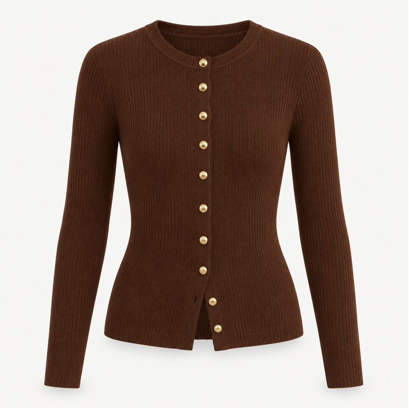 Chocolate cardigan