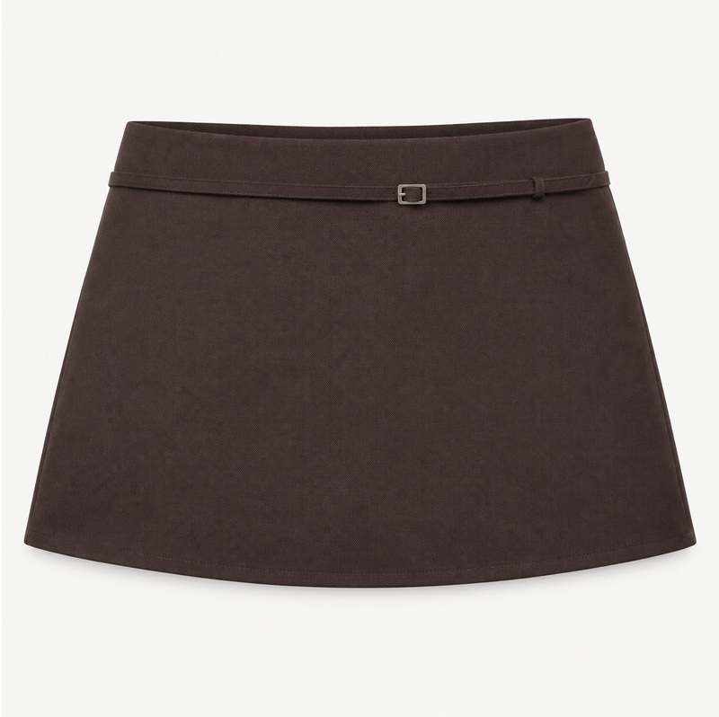 Espresso mini skirt
